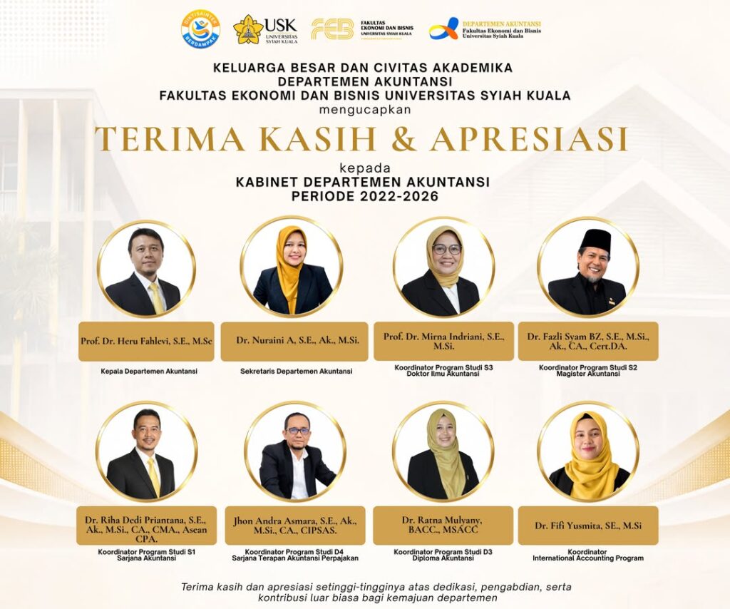 Terima Kasih & Apresiasi Kabinet 2022–2026