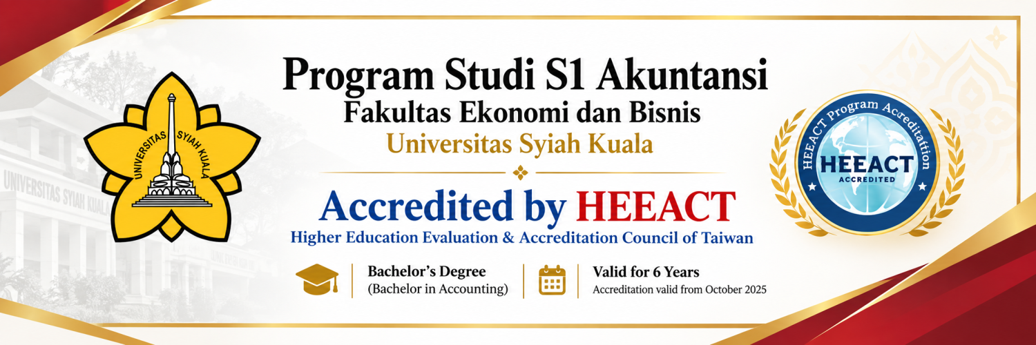 Syiah Kuala Accounting Accreditation Banner