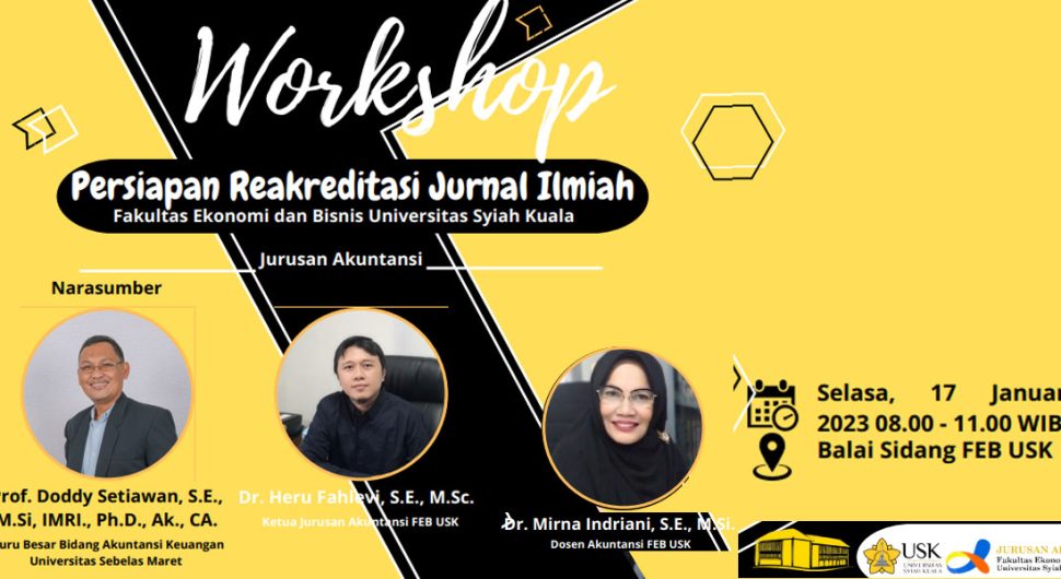 Workshop Persiapan Reakreditasi Jurnal